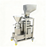 Homogénéisateur Commercial en Acier Inoxydable, Machine à Pulper, Broyeur Colloïdal, Capacité 50L, pour Sauce Arachide/Sésame/Piment/Os