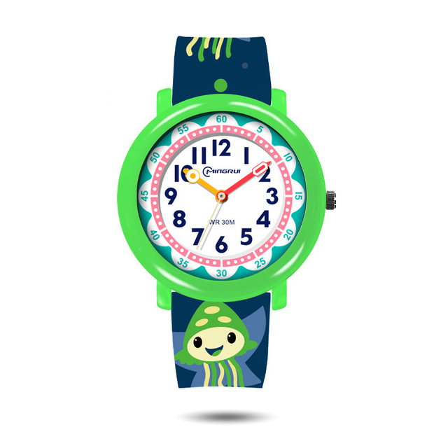 MINGRUI Children Watch Fashion Brand Watches Quartz Wristwatches Kids Clock Boys Girls Students Wristwatch Multicolor Watch