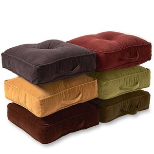 Hot bán thoải mái vuông lớn vuông sàn gối đệm sàn pouffes ngồi gối - Product Image 6