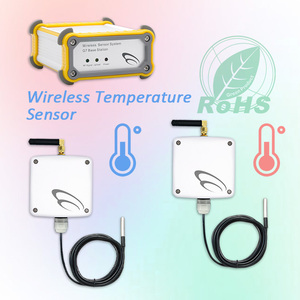 2 Sets <b>Temperature</b> Alarm Remote <b>Sensor</b> Plastic IP67 Rated 2-Year Warranty <b>Wireless</b> <b>Temperature</b> Controller - Product Image 1