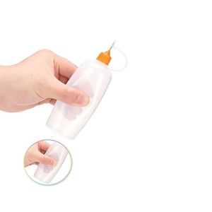 Vente en gros de flacons souples en plastique HDPE de 5 ml à 120 ml, flacons à presser avec embout <span class=keywords><strong>aiguille</strong></span>, impression sérigraphique, sérum <span class=keywords><strong>pour</strong></span> la peau, huile essentielle, parfum - Product Image 4