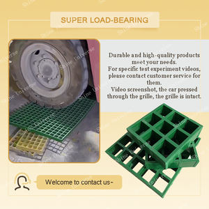 Grilles de sol en plastique de haute qualité Shine Universe pour porcs, 38 mm * 38 mm, 50 mm * 50 mm, antidérapantes, revêtement de sol pour porcs, mini-maille en fibre de verre FRP - Product Image 6