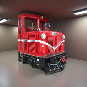 Maquette de train Alishan en métal, simulation de train de Taïwan, ornement paysager, accessoire de décoration intérieure - Product Image 4