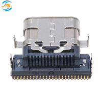 USB 3,2 Tipo-C 40 Gbps 24 Pin SMT DIP PCB Conector macho hembra Impermeable U4 Enchufe Conector USB Directo de fábrica