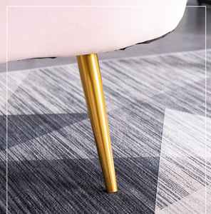 Sillón de Oficina de Terciopelo, Sillón Individual para Sala de Recepción, Sillón de Hierro Forjado, Sillón de Maquillaje - Product Image 2