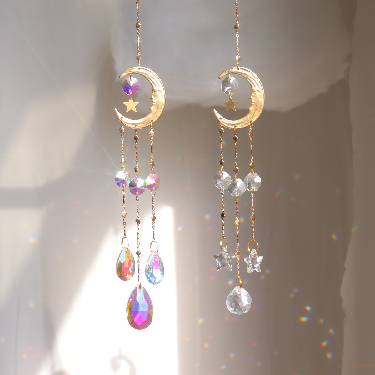 卸売ハイクォーツk9クリスタルサンキャッチャークリスタルサン