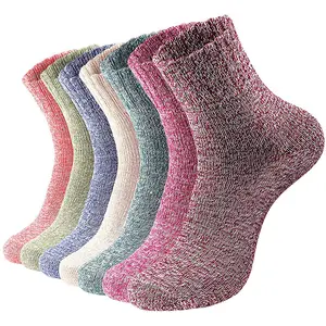 Professional Sport Socks Bright Colors Merino Wool Socks sport Crew Socks for Women Men Hiking Training and Daily life