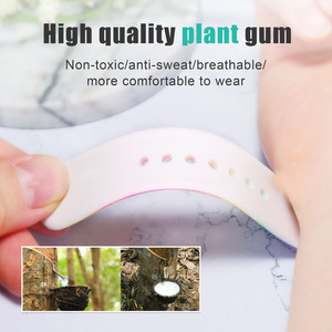 Intelligente Cinturino In Gomma Fiore di Stampa In Silicone <span class=keywords><strong>Watch</strong></span> Band Strap per <span class=keywords><strong>Apple</strong></span> Orologio <span class=keywords><strong>6</strong></span> SE - Product Image 6