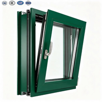 Ventanas Corredizas de Aluminio con Doble Acristalamiento Personalizadas, Ventana Corrediza de 3 Rieles, Ventanas de Aluminio de Alto Rendimiento