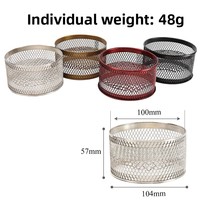 Support de charbon en gros pour chicha, tête de chicha en métal, accessoires de chicha en acier inoxydable en gros