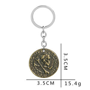 Collares <span class=keywords><strong>Nathan</strong></span> Drake para hombre, cadena de cordón de cuero gótico largo, joyería de juego de moda con Material de aleación de Zinc para aniversarios - Product Image 5