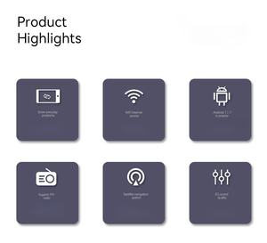 Lecteur de voiture à bouton unique de 11.5 pouces 4 + 64G avec reproducteur De Dvd Para Coche Radio Android Para Écran de voiture automobile pour voiture Gx470 - Product Image 4