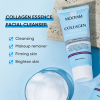 Limpiador Facial de Colágeno MOOYAM al por Mayor, Cuidado Facial, Belleza, Lavado Facial, Limpieza de Poros, Control de Grasa, Hidratante, Reafirmante, 100g
