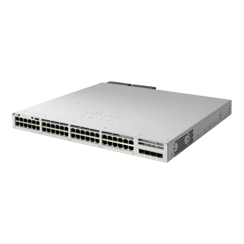 C9300 uplink fissi a 48 porte PoE + 4 x1g uplink Switch di vantaggio di rete C9300L-48P-4G-A
