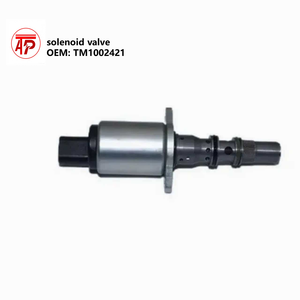 Vanne Solénoïde Haute Performance 24V/12V pour Chargeuse-Excavatrice TM1002421 – Pièces Électriques de Remplacement pour Pompe Hydraulique Rexroth <span class=keywords><strong>Thomas</strong></span> - Product Image 1