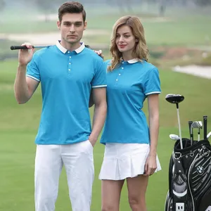 Wholesale Cheap High Quality Polo Shirts 100% Polyester Fitness Shirts Custom Printing Polo Shirt