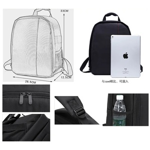 Mochila multifuncional para cámara de vídeo Digital DSLR, bolsa impermeable para cámara de fotos al aire libre, funda para Nikon/para <span class=keywords><strong>Canon</strong></span>/DSLR - Product Image 5