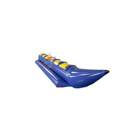 Tubes de pontons bananes gonflables en PVC de taille personnalisée bouée bateaux à pédales sans quantité minimale de commande pour vélo flottant en eau de mer