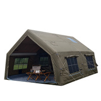Tente de camping d'extérieur TuKi extra large 17.2 quatre saisons, entièrement automatique et gonflable, 3.6x4.8m, en tissu Oxford 600D, modèle Starry Sky One