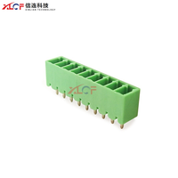 Bloc de bornes en laiton à branchement rapide, 3 pôles, espacement 3,50 mm, 300 V, 10 A, 11-20 AWG, connexion par vis, usage industriel