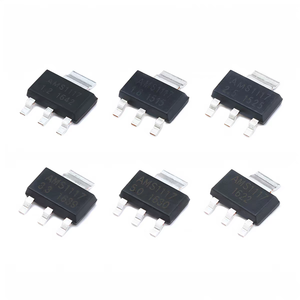 Regulador de Voltaje LDO de Montaje Superficial SOT-223, Serie AMS1117, 1.2V/1.8V/2.5V/3.3V/5.0V y Salida Ajustable - Product Image 1