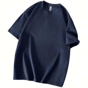 Camiseta Personalizada para Hombre, 100% Algodón Grueso, 260 Gramos, Corte Holgado, Estampado Serigrafiado, Diseño Sólido, Estilo Tejido, Antiarrugas - Product Image 5