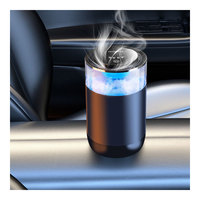 Diffuseur de parfum intelligent électrique automatique sans eau pour voiture, machine à gel parfumé en métal USB, désodorisant d'air aux huiles essentielles