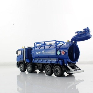 Modellino di <span class=keywords><strong>Camion</strong></span> per il Recupero delle Acque Reflue in Metallo 1:50 con Logo Personalizzato, Veicolo <span class=keywords><strong>Giocattolo</strong></span> per Bambini in Lega, Modello di <span class=keywords><strong>Camion</strong></span> per la Raccolta delle Acque Nere - Product Image 6