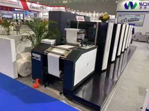 WJPS-350 tốc độ cao Máy in nhãn dán quay UV bù đắp máy in nhãn dán máy in Web Fed - Product Image 6