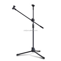 V-STAR Manufacture Support Microphone Trépied de Sol Réglable Professionnel