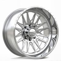 Rines Tipo H de Perfil Bajo, Pulidos, para Todoterreno, 22*14 24*14 26*12 26*14 6x139.7 6x135 8x170, Rines Forjados para Jeep Wrangler JK