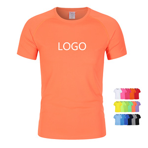 Wholesale Custom Print Plain Blank 100 Sublimation 100% Polyester White Sport Gym Run Quick Dri Dry Fit Men <strong>t</strong> <strong>Shirt</strong> for <strong>Women</strong> - Product Image 1