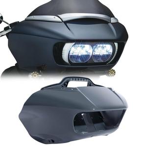Carenados exteriores interiores XINMATUO aptos para <span class=keywords><strong>Harley</strong></span> Touring Road Glide 2015-2023 <span class=keywords><strong>2016</strong></span> Gunship gris - Product Image 1