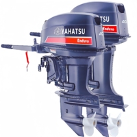 YAHATSU 2 Tak 9.9hp Mesin Motor Perahu Luar Papan (Outboard) Kompatibel dengan Motor Perahu YAMAHA Asli dan Suku Cadang untuk Pasar Rusia