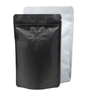 Gıda sınıfı gravür baskı PE kahve paketi çanta vana ile ayakta duran torba fermuarlı çanta - Product Image 5