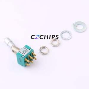 MTL206N Toggle Switch Switch Double Pole Double Throw 125V 28V Cylindrical Knob - Product Image 1