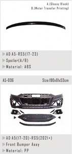 Paragolpes Delantero para Audi A5 17-20, Actualización a RS5 S5 A5 2021 - Product Image 2