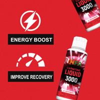 Complément Nutritionnel Sportif de Qualité Supérieure L-Carnitine Liquide Oral 3000mg – Boisson Énergisante à la Carnitine pour Adultes