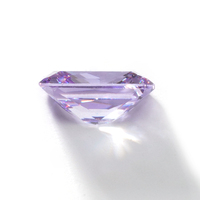 Starsgem Vente en gros Zircon cubique en vrac 5A couleur lavande Octogone Cut Pierres précieuses synthétiques CZ