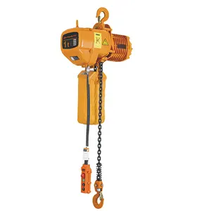 JIN YANG HU 380v 2T warehouse use electric chain hoist winch for pulling and lifting