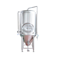 Prix d'usine 1000l 150l fermenteur conique réservoir bière vinaigre fermenteur machine équipement de brassage domestique
