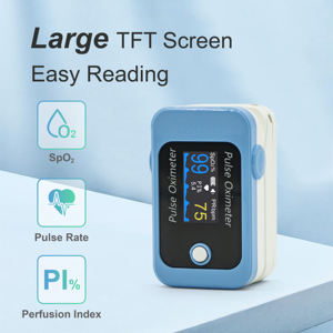 Oxymètre de pouls BERRY BM1000D précis et économique, mesure du SpO2, du rythme cardiaque et de la fréquence respiratoire, moniteur portable pour le doigt, écran TFT, certifié CE - Product Image 3