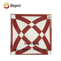 Plaques de plafond carrées en PVC de 2,3 kg/m² aux designs populaires - Résistantes au feu, anti-humidité, pour plafonds suspendus modernes de bureaux