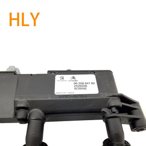 Bobina di Accensione HLY 5970A8 597079 0986221035 96358649 596319 597078 96358649 2526208A per Citroen <span class=keywords><strong>Peugeot</strong></span> C3 206 <span class=keywords><strong>307</strong></span> 1.1 <span class=keywords><strong>1.4</strong></span> 16V - Product Image 2