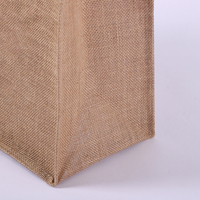 Sac fourre-tout en toile de jute réutilisable d'épicerie écologique de haute qualité promotionnelle portable avec LOGO personnalisé