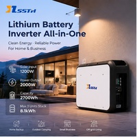 Hepsi Bir Arada 25.6V 210Ah 5kWh Ev Enerji Depolama Sistemi Dahili 4kW İnvertör MPPT BMS Hücreleri Güneş Enerjisi Batarya Depolaması