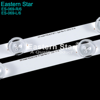 Bande lumineuse LED pour téléviseur ES-069 ELG POLA2.0 55'' R L TYPE REV 0.1 2012.10.18 pour barre lumineuse LED ELG 55LN POLA 14 pièces/ensemble