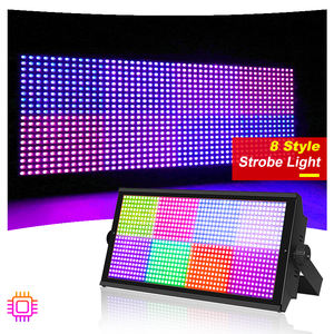 SHTX Lumière stroboscopique LED à 8 segments de haute qualité, projecteur professionnel pour scène, adapté aux spectacles, mariages, bars et occasions spéciales - Product Image 6