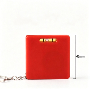 <span class=keywords><strong>Cinta</strong></span> métrica retráctil de bolsillo de 1M con nivel de burbuja <span class=keywords><strong>para</strong></span> carpintería, bricolaje, manualidades y llavero. - Product Image 1