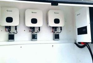 Version UE triphasée Bon <span class=keywords><strong>prix</strong></span> Dc Ac Growatt 400V 30Kw 50 <span class=keywords><strong>Kva</strong></span> 50 Kw Onduleurs solaires sur réseau - Product Image 5